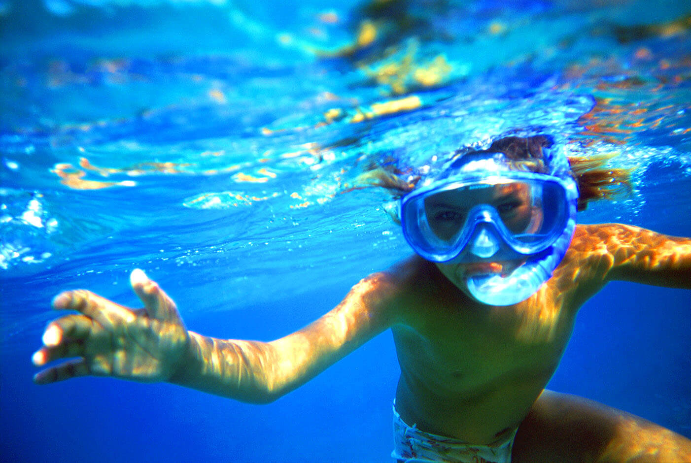 Bedouin Aqua Girl - Red Sea - Sinai - By Chris Christoforou - Online Portfolio Image